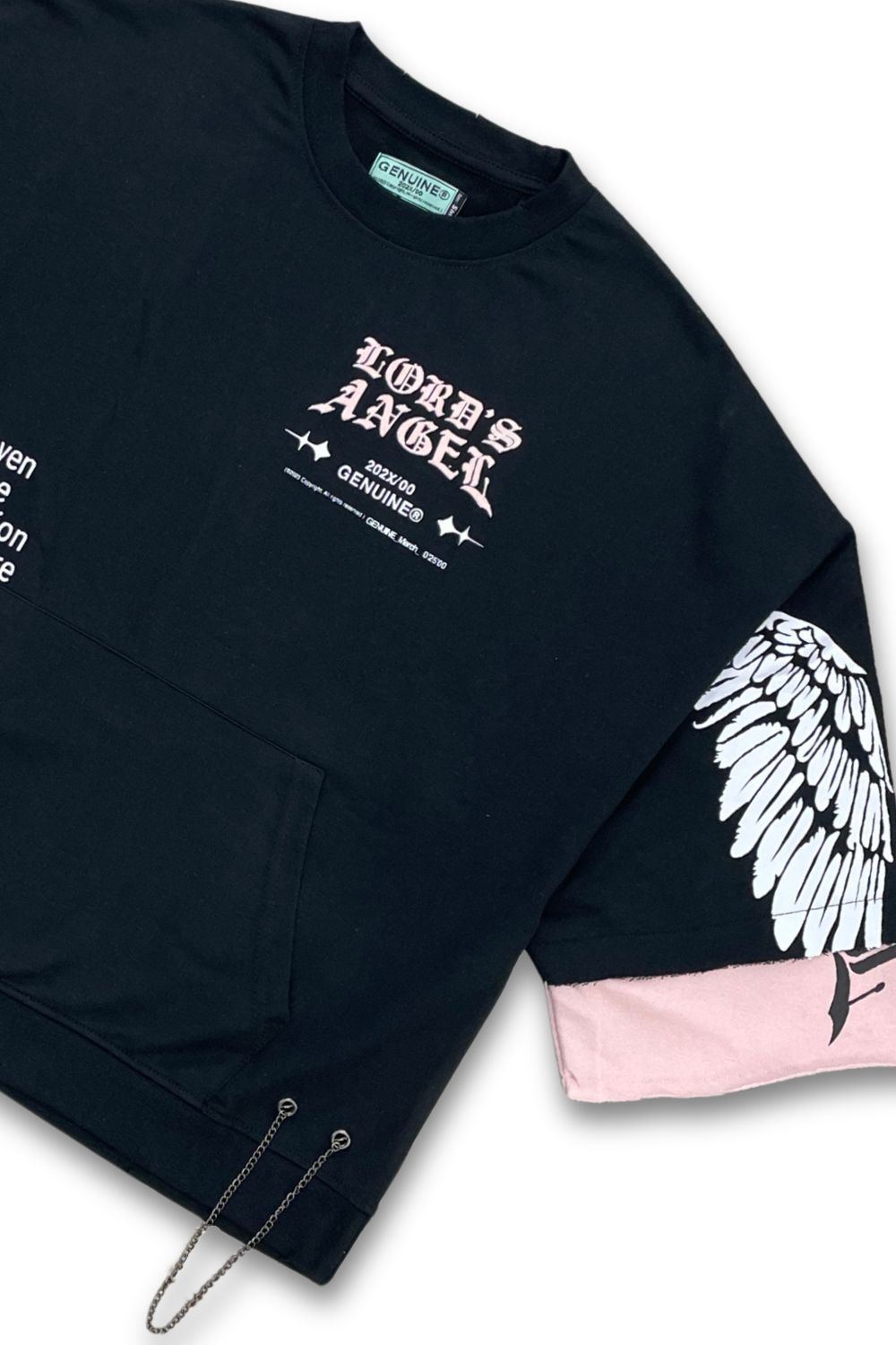 Genuine Lords Angel Cropped T - Shirt