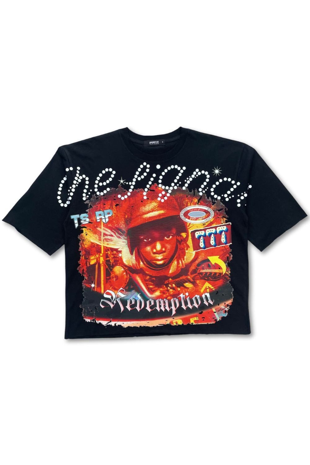 The Signal Cropped Graphic T - Shirt