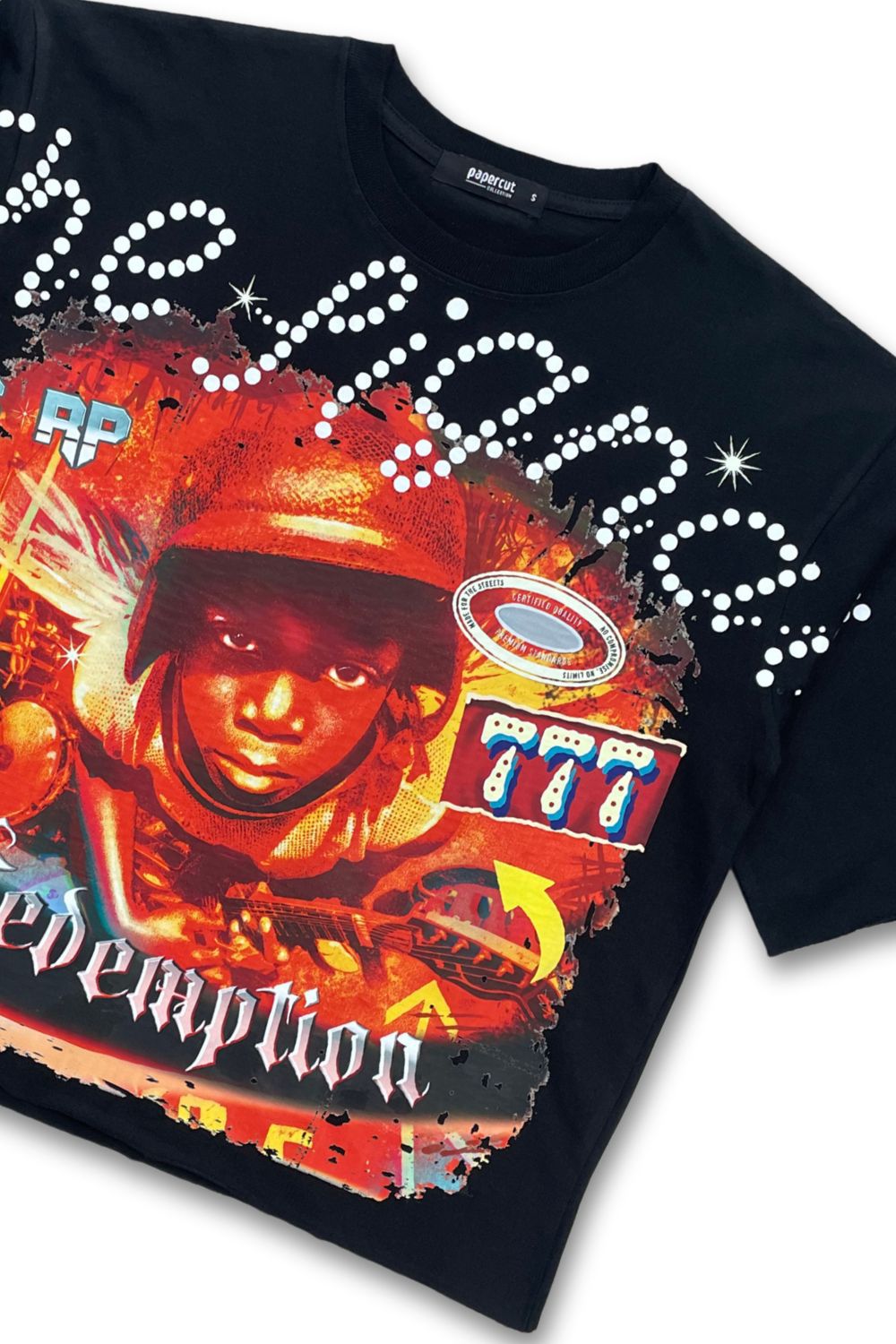The Signal Cropped Graphic T - Shirt