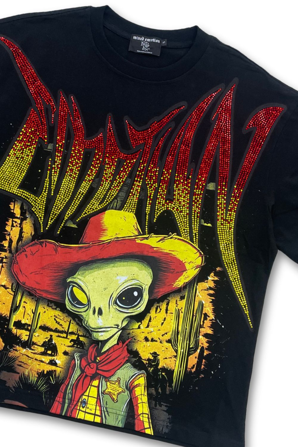 Mixed Emotions Ranger Rhinestone T - Shirt