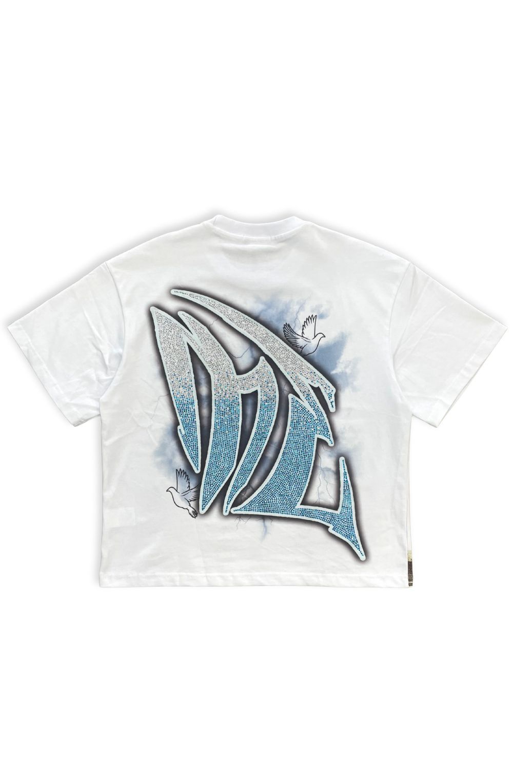Mixed Emotions Dove Rhinestone T - Shirt