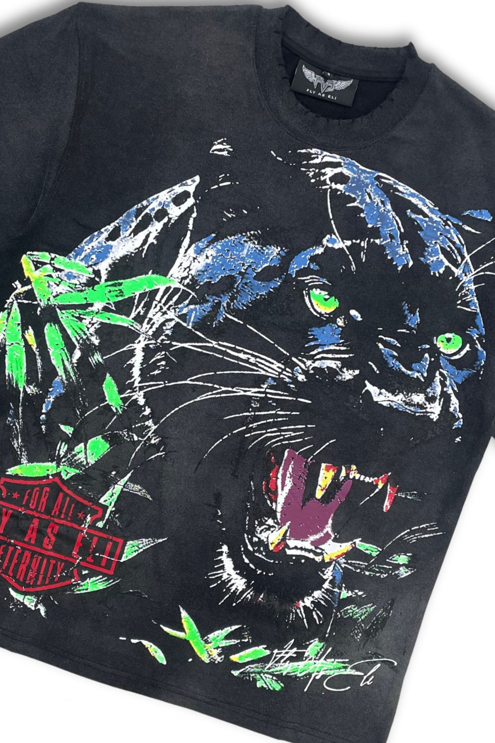 Fly As Eli Vintage Panther T-Shirt