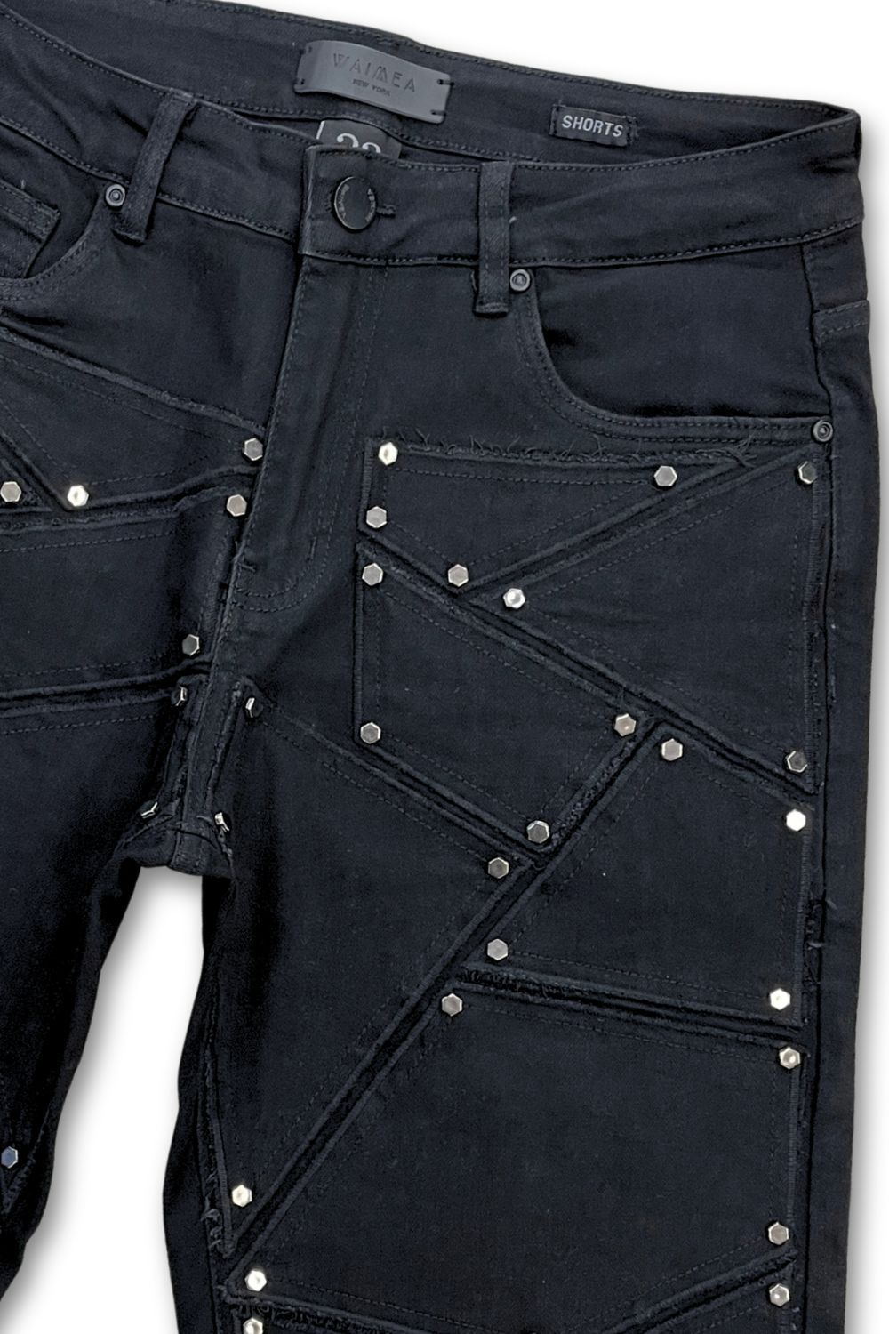 Waimea Stoned Jean Shorts - Black
