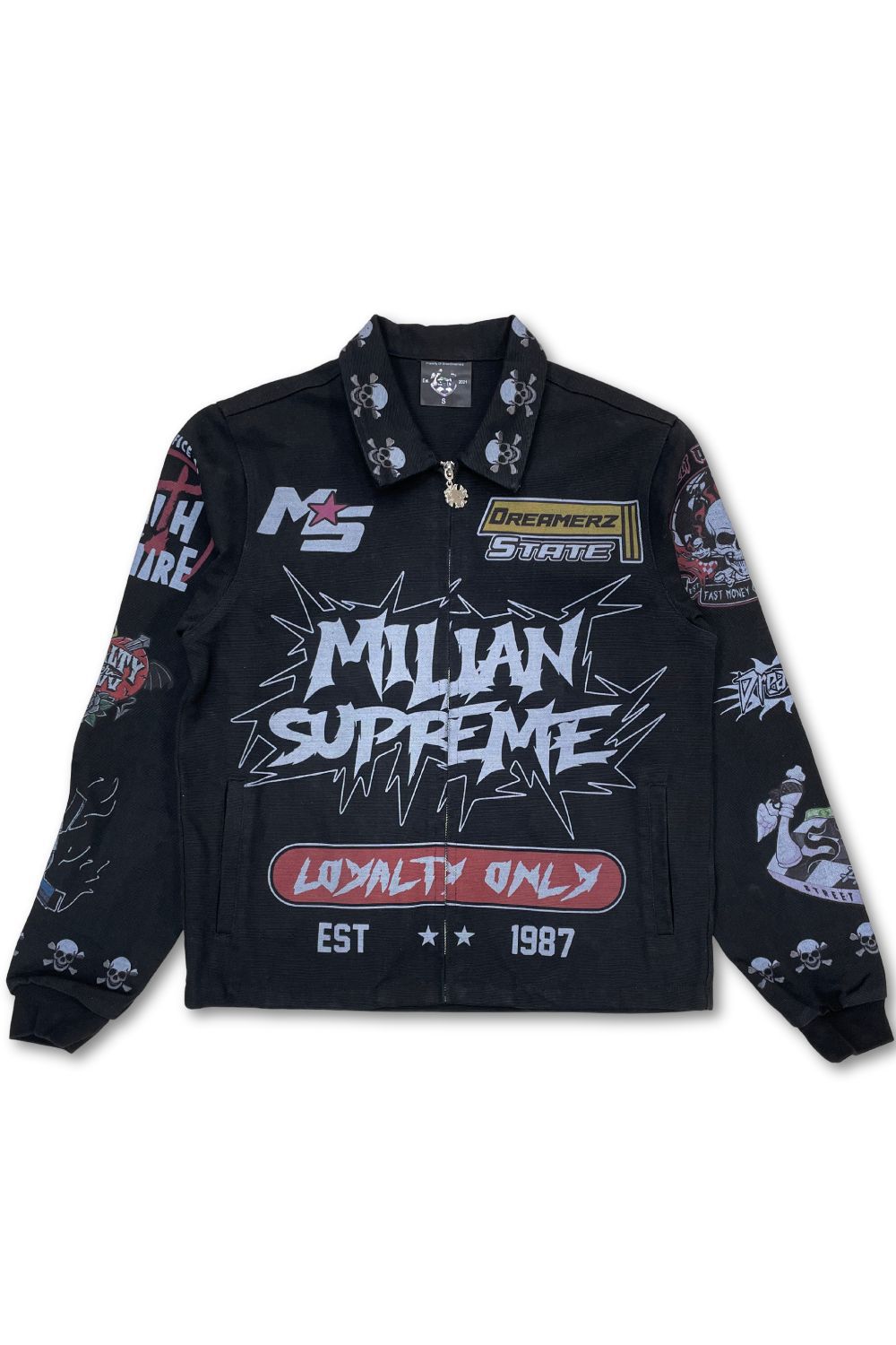 Millian Supreme New World Order Trucker Jacket