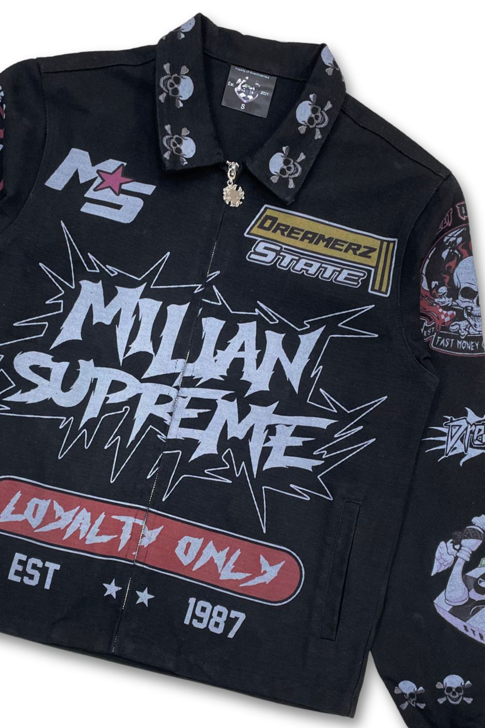 Millian Supreme New World Order Trucker Jacket