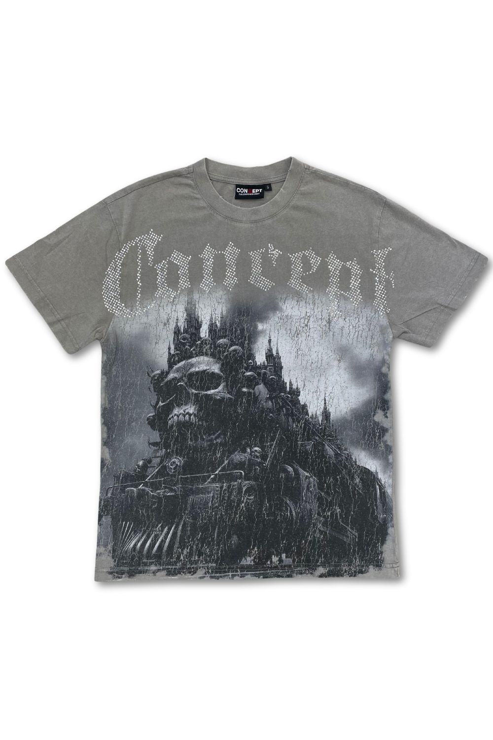 Concept Midnight T - Shirt - Grey Wash