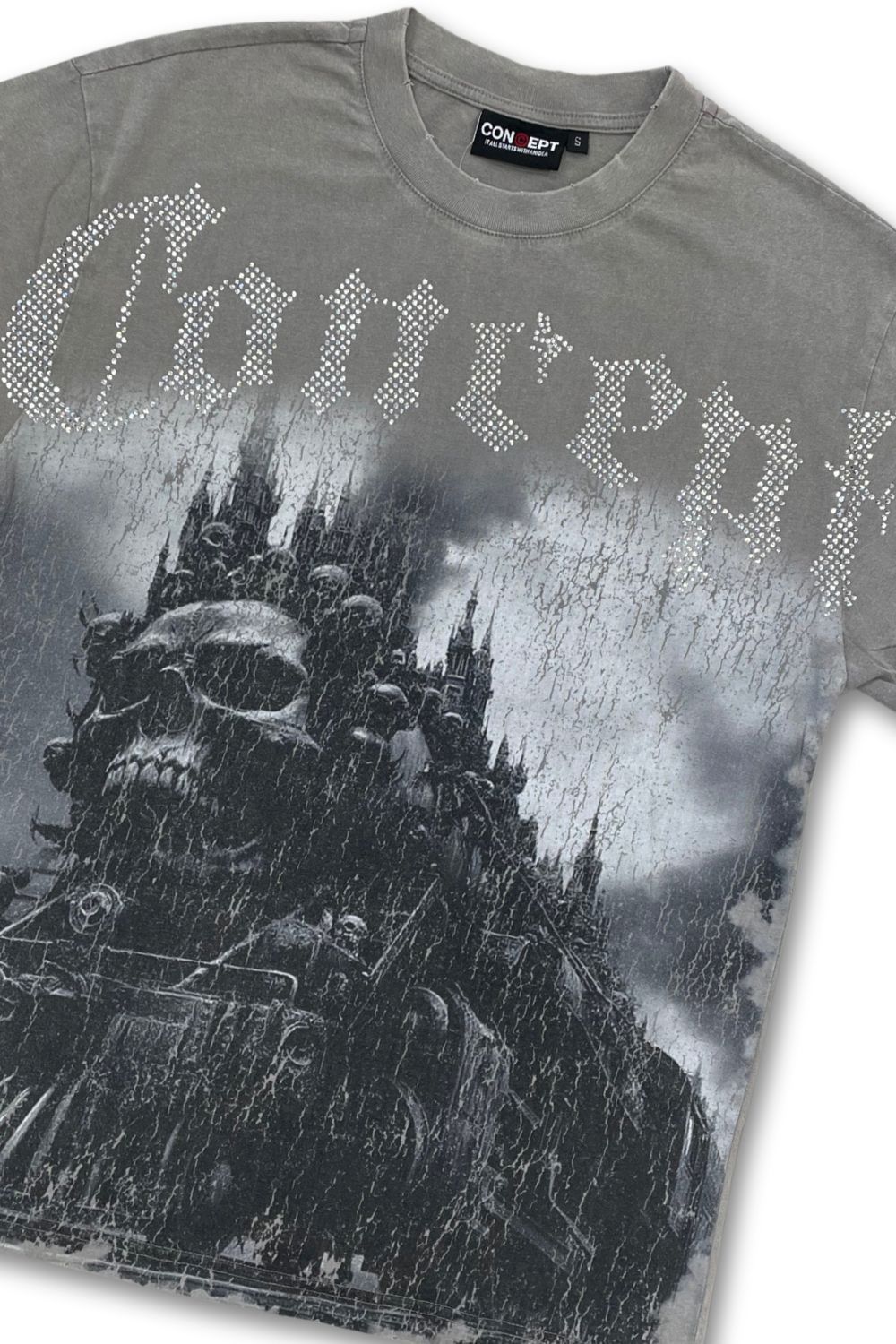 Concept Midnight T - Shirt - Grey Wash