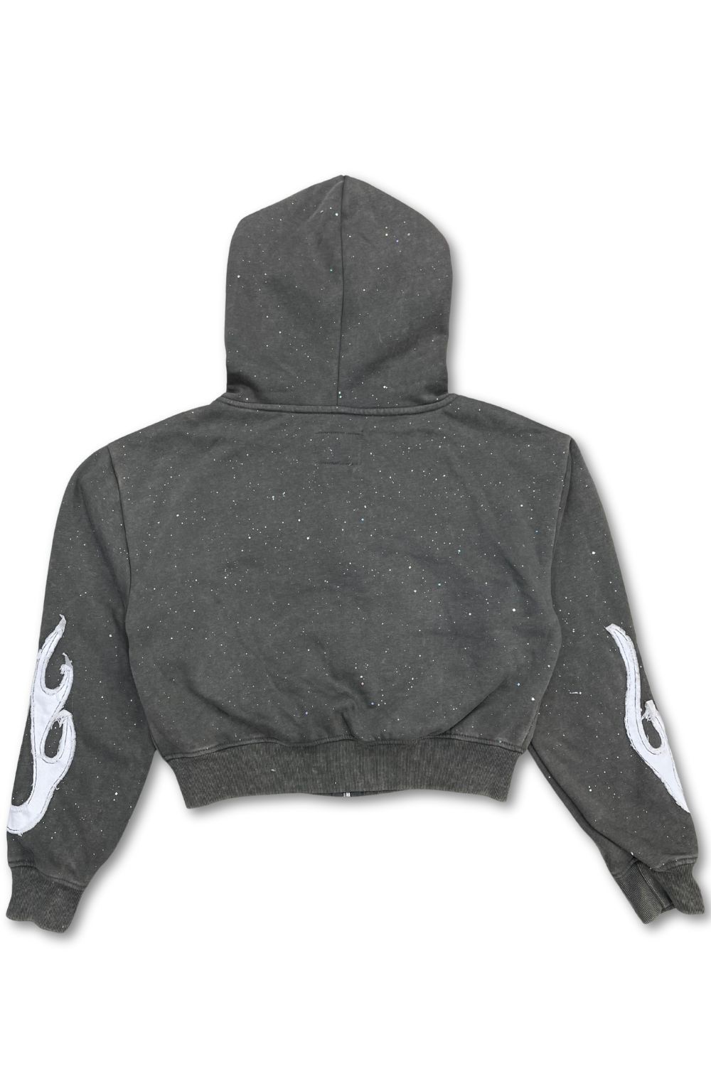 Women’s Red Fox DEPT Rhinestone Stacked Sweatsuit - Grey