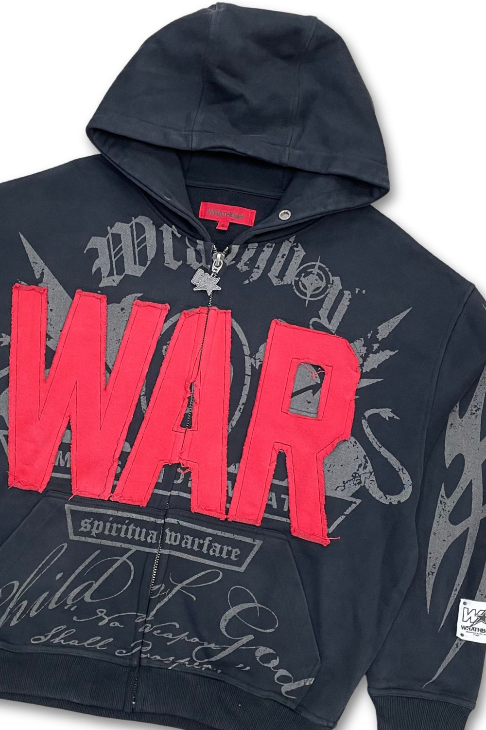 Wrathboy War Hard To Kill Zip-Up Hoodie