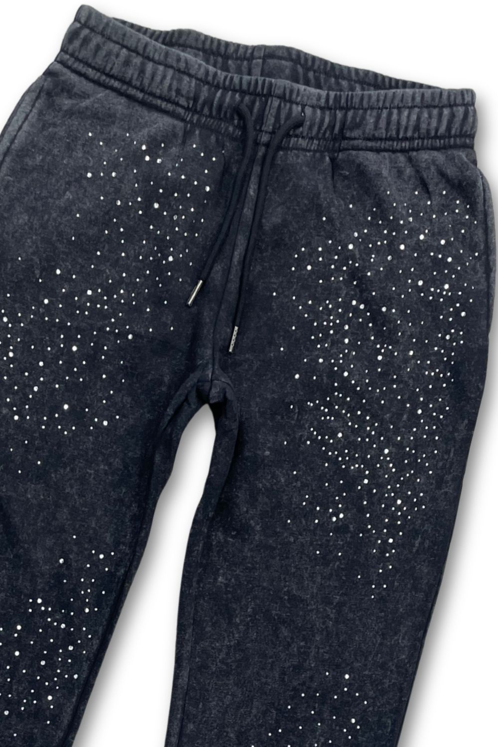 Women’s Red Fox Full Rhinestone Stacked Sweatsuit