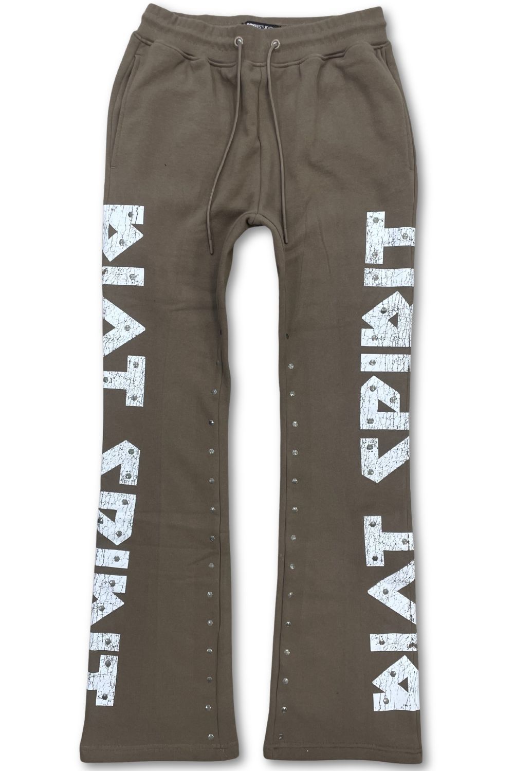 Roku Studio Riot Spirit Flare Sweatpants - Dark Taupe