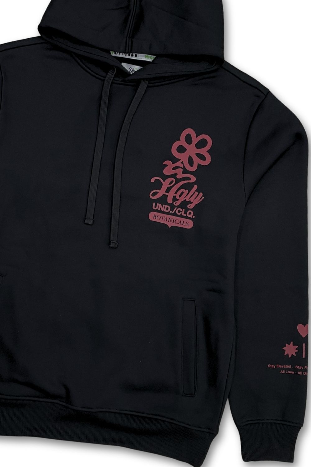 Undrtd Highly Civilized Stacked Sweatsuit - Black