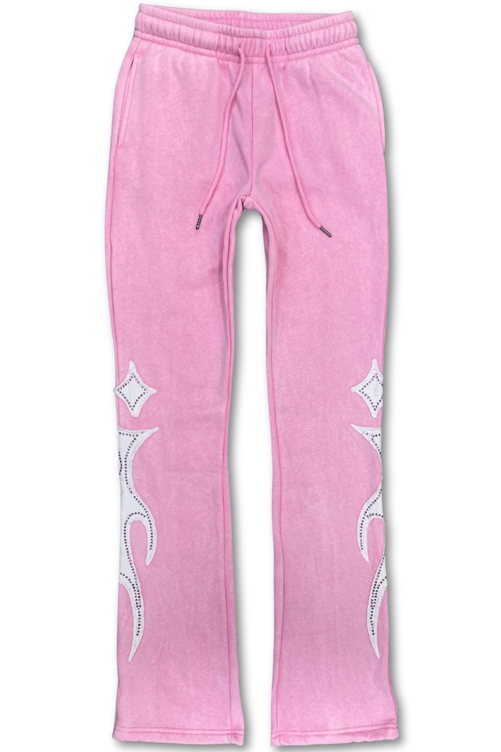 Women’s Red Fox DEPT Rhinestone Stacked Sweatsuit - Pink