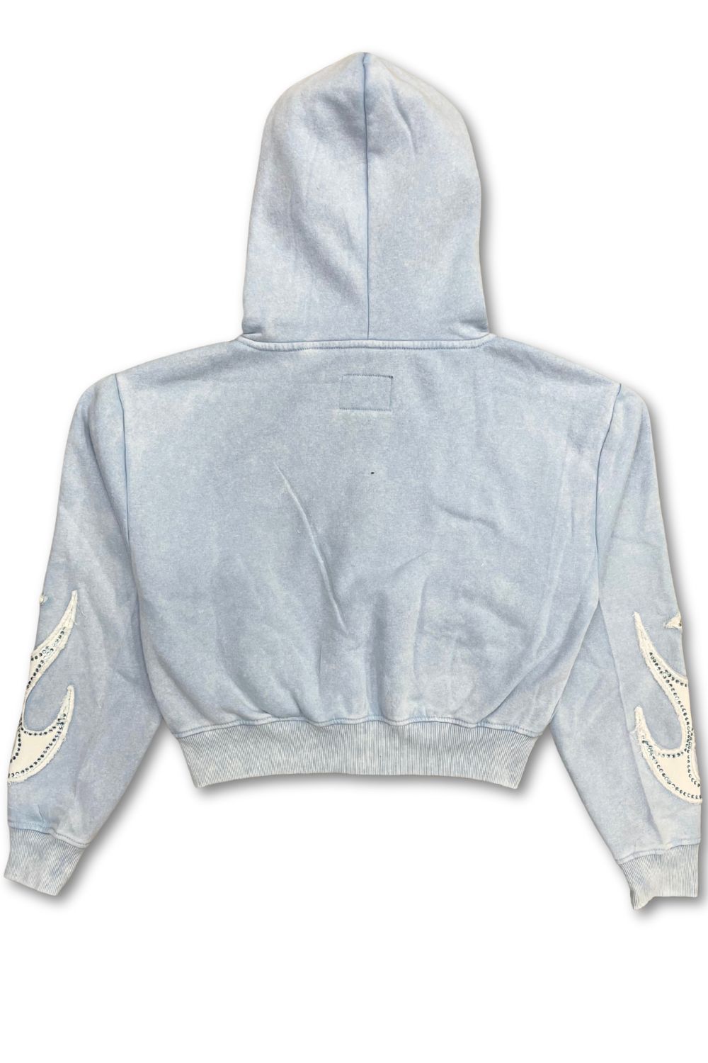 Women’s Red Fox DEPT Rhinestone Stacked Sweatsuit - Light Blue