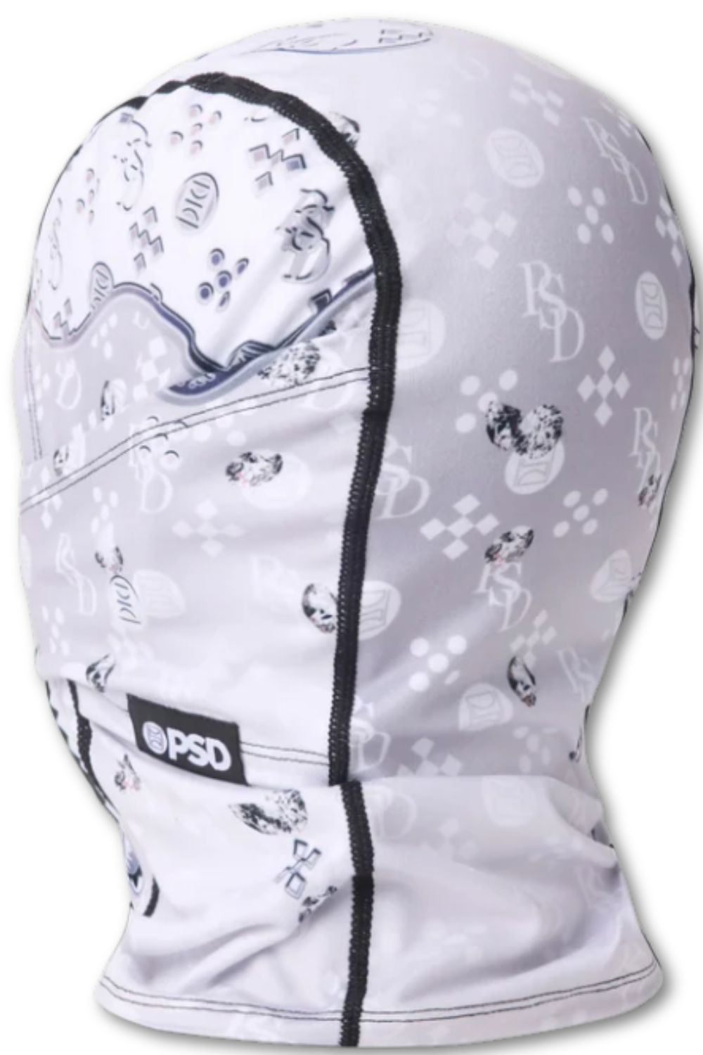 PSD Hooded Ski Mask Warfare White Diamond