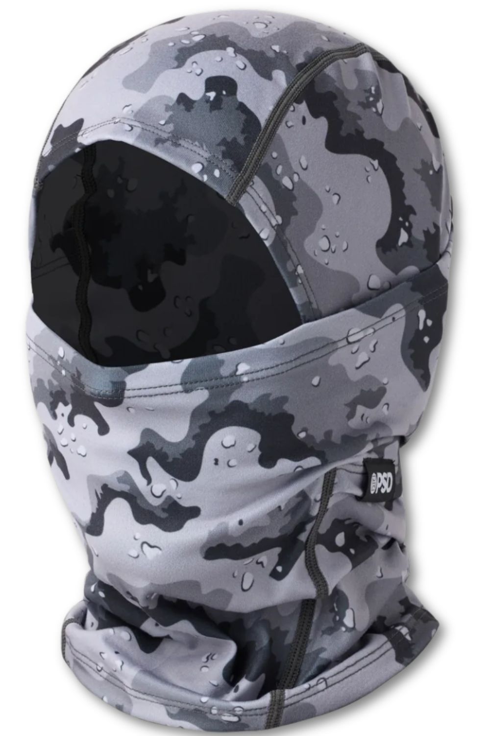 PSD Hooded Ski Mask Grunge Camo