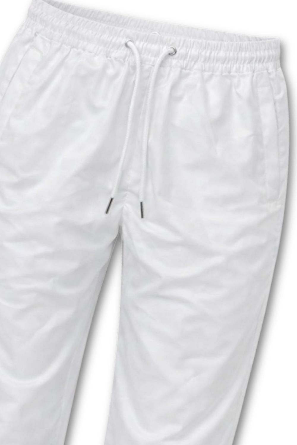 Kindred Rhinestone Nylon Pants White