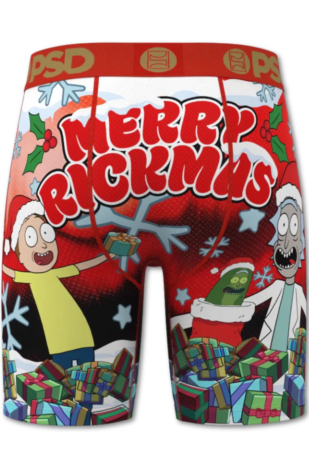 PSD Underwear Rick And Morty Merry Rickmas