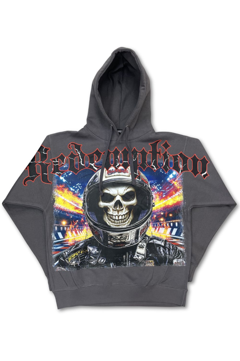 Redemption Graphic Hoodie - Charcoal
