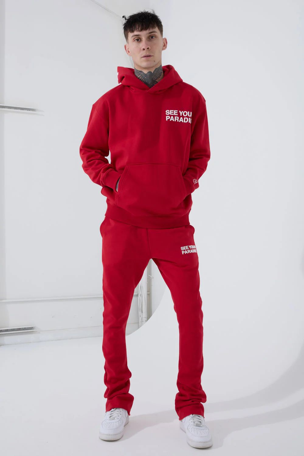 See You In Paradise Stacked Sweatpants - Chicago