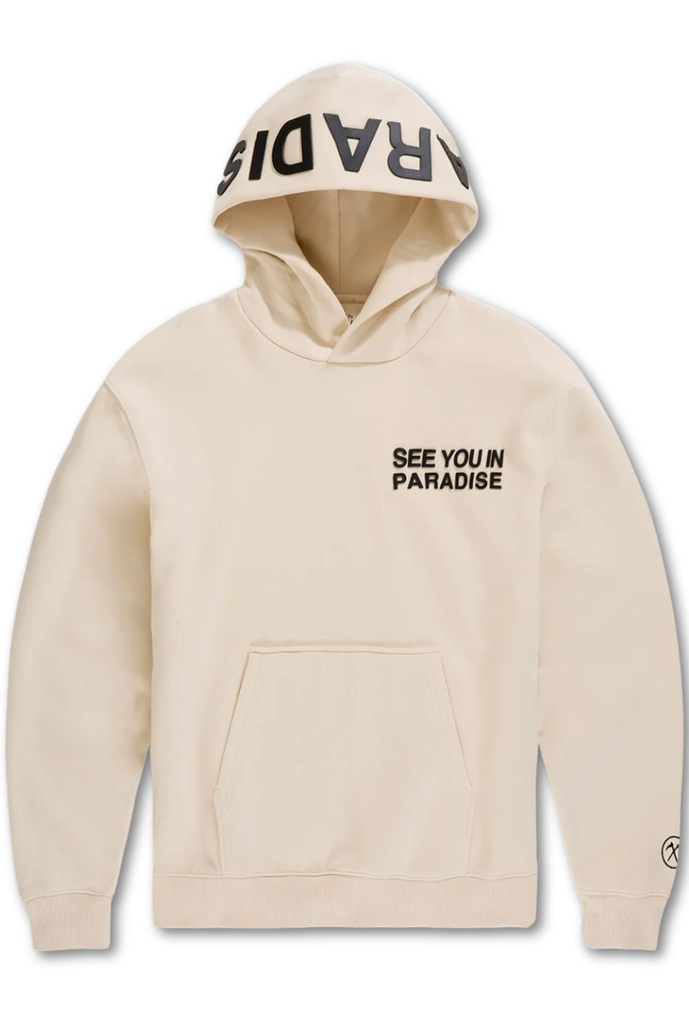 See You In Paradise Pullover Hoodie - Cream