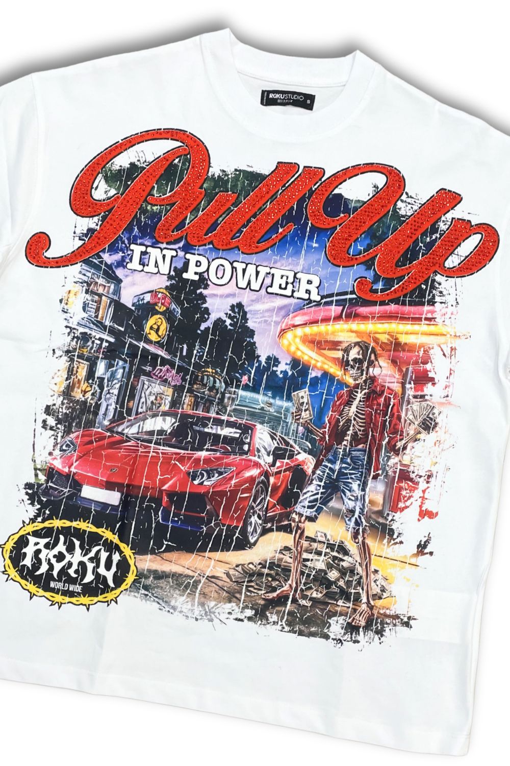 Roku Studio Pull Up Boxy T-Shirt