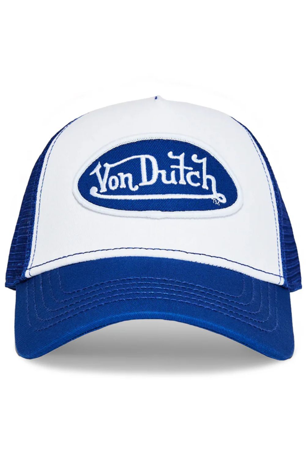 Von Dutch Classic Trucker Hat White/Blue