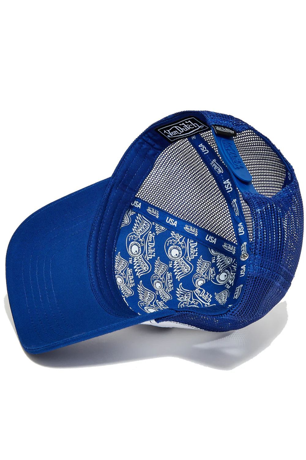 Von Dutch Classic Trucker Hat White/Blue