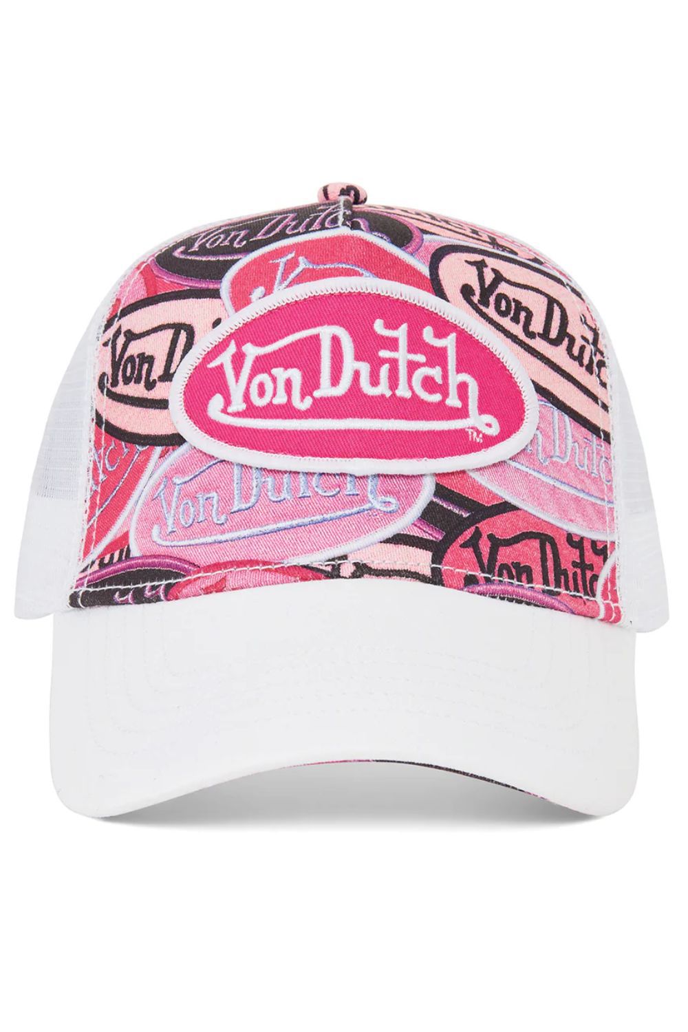Von Dutch Pink Billboard Trucker Hat