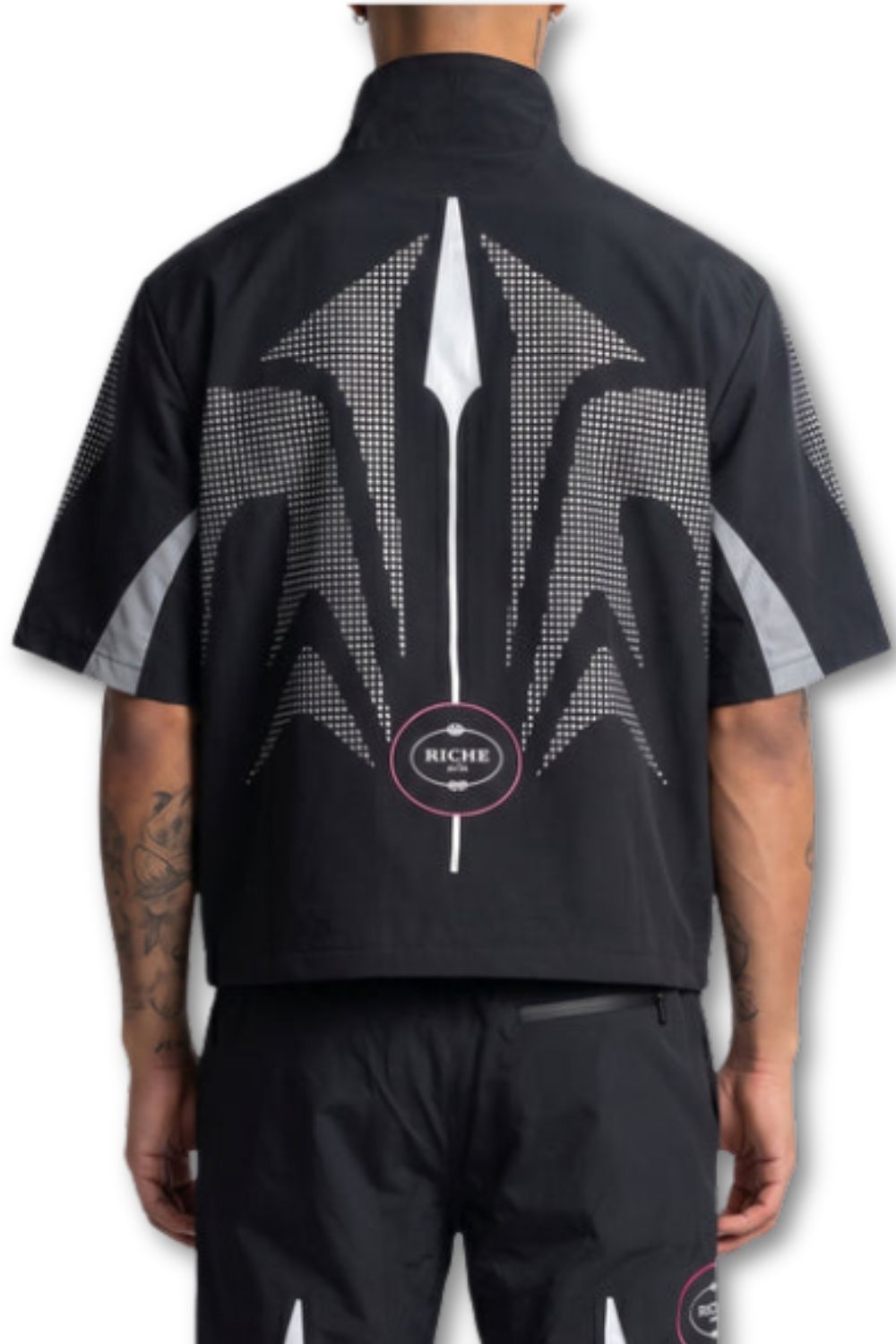 Vie Riche Enigma Zip Up - Black