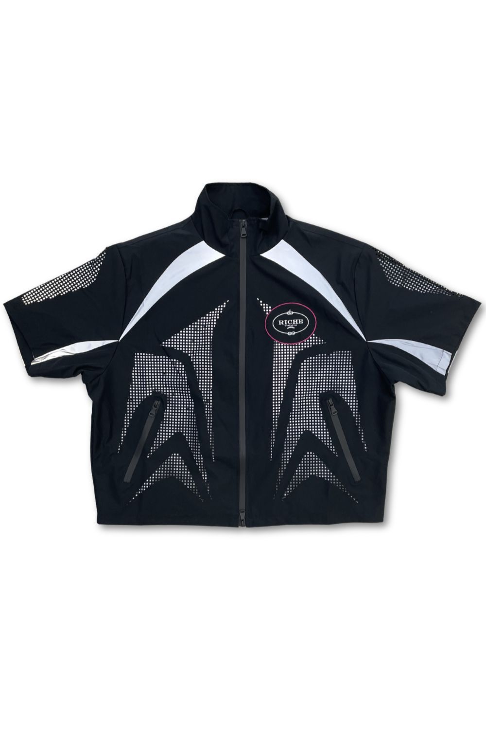 Vie Riche Enigma Zip Up - Black