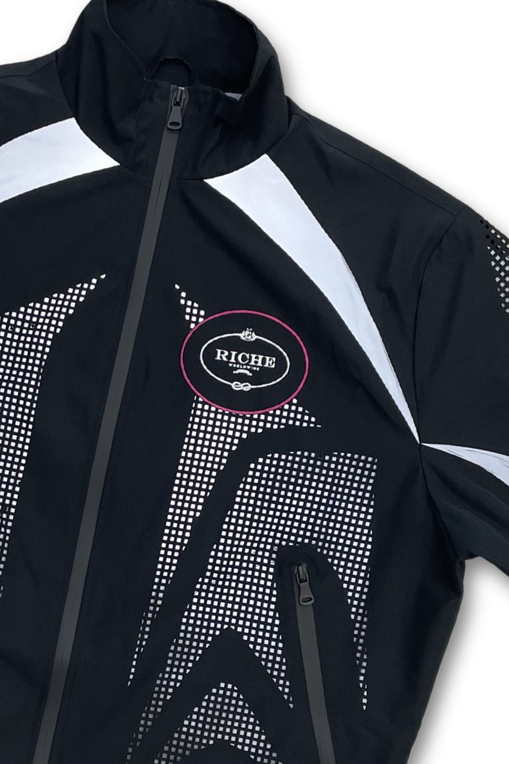 Vie Riche Enigma Zip Up - Black