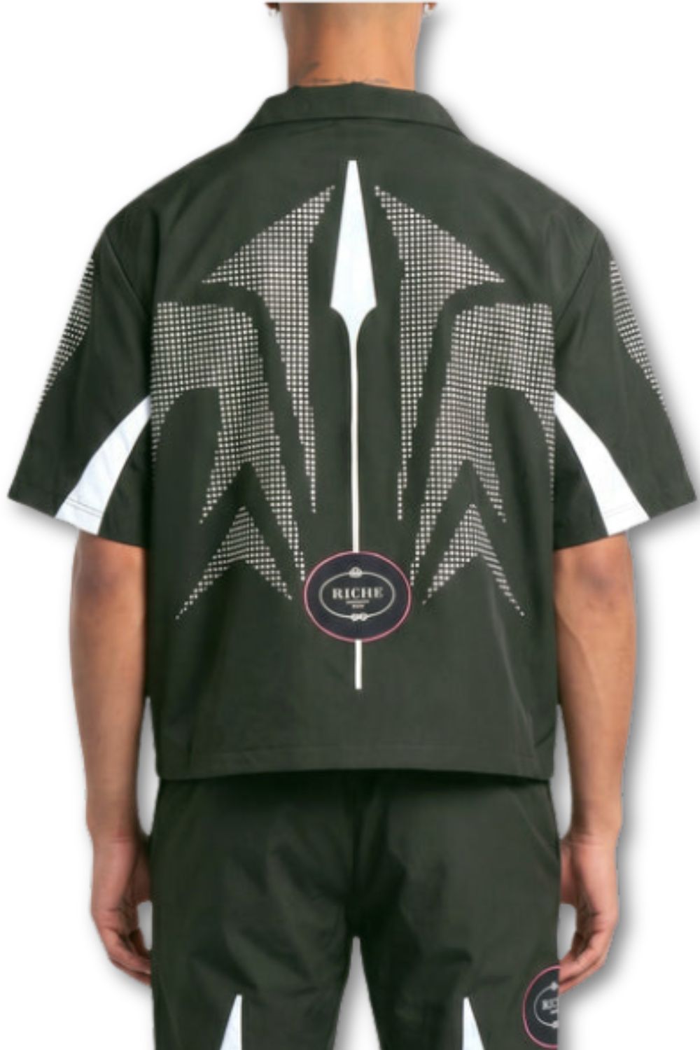 Vie Riche Enigma Zip Up - Olive
