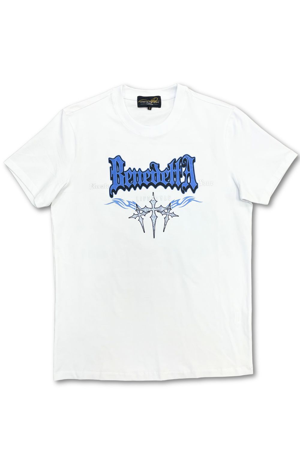 Premium Milano Faith Prevails T-Shirt - White