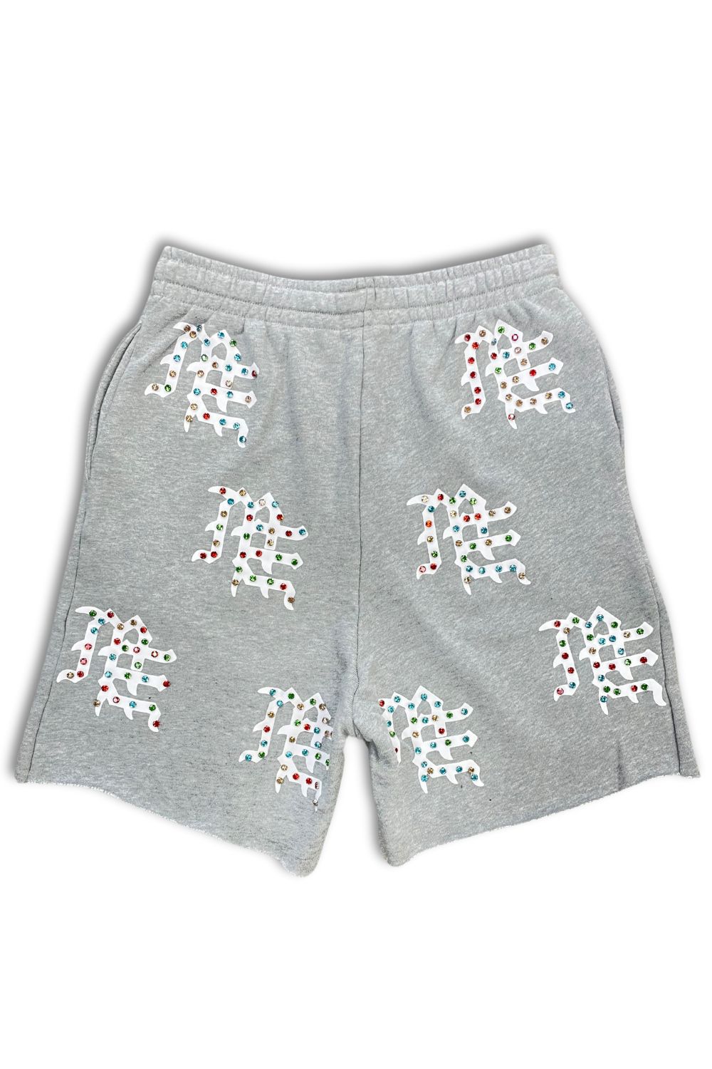 Mixed Emotions M.E. Logo Shorts - Grey