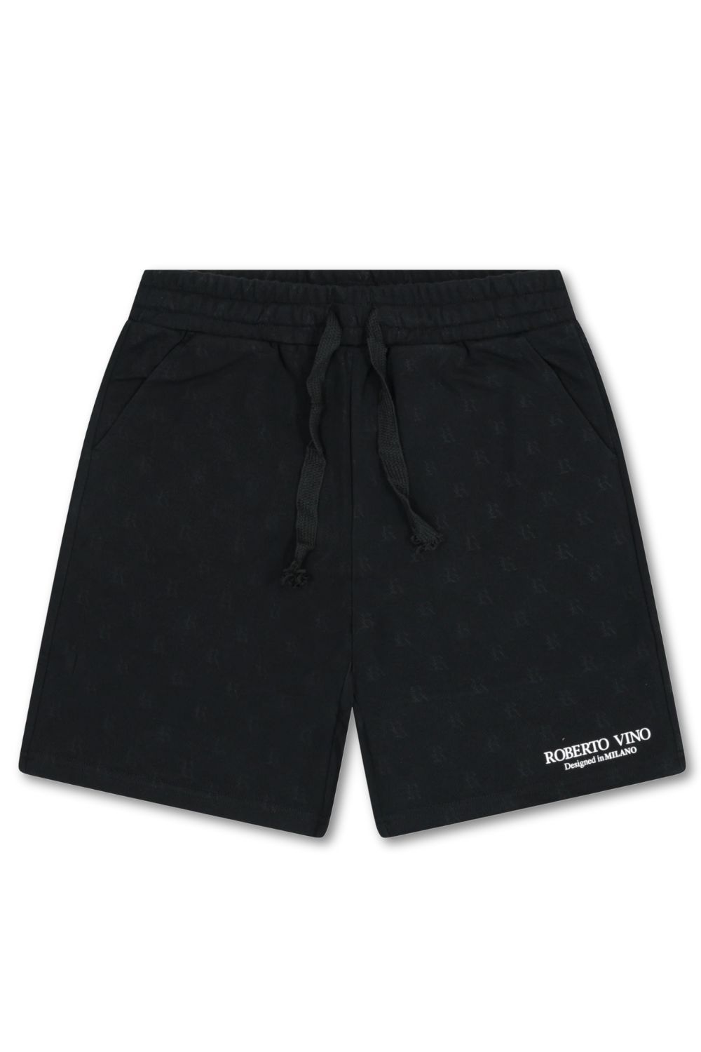 Roberto Vino Milano -Knitted Shorts - Black