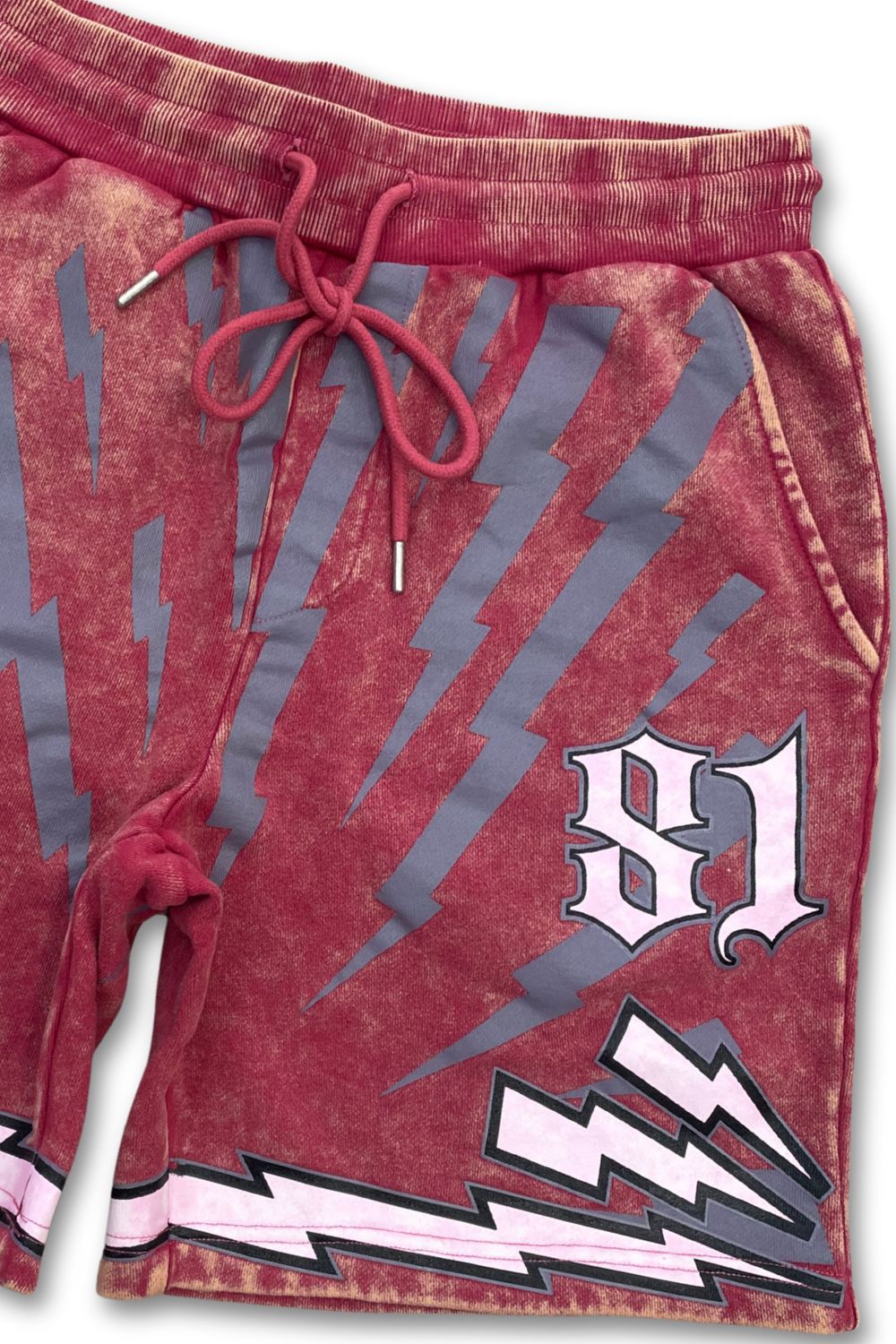 Doctrine Stay Sharp Sweat Shorts - Red