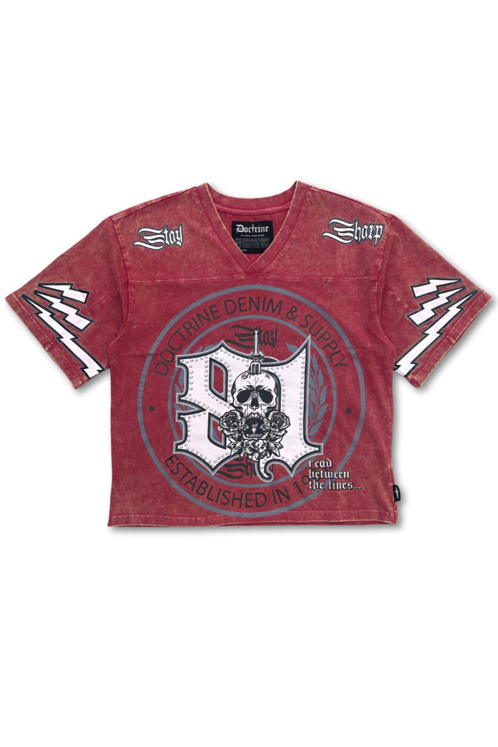 Doctrine Stay Sharp T - Shirt - Red