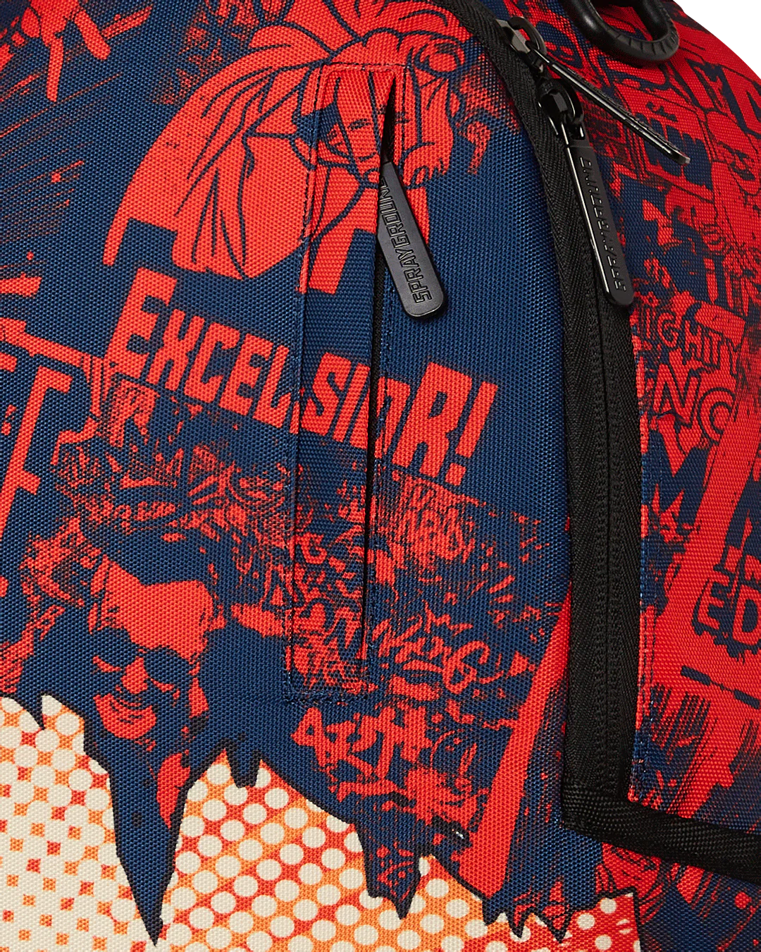 Sprayground-Stan Lee Collab Backpack – If You Can't Find a Hero, Be One