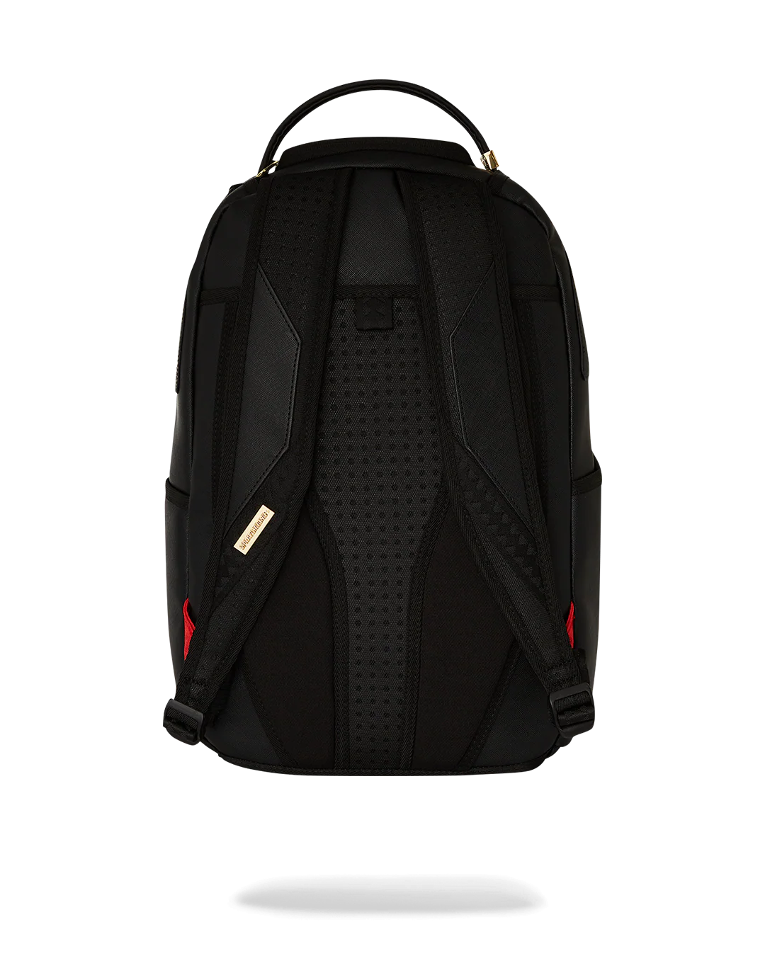 Sprayground -Gold And Black Racing Stripes Backpack