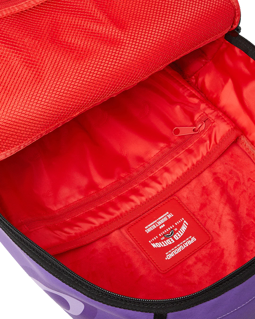 Sprayground -Shark Central Purple Venom Backpack