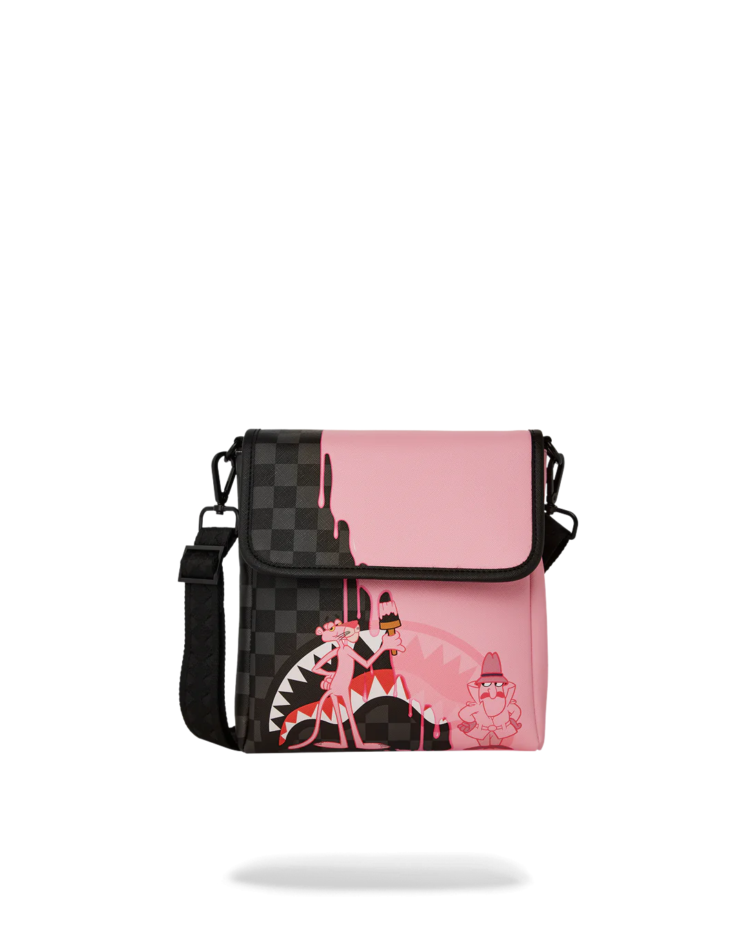 Sprayground -Pink Panther Pink Painter Messenger Sling Bag