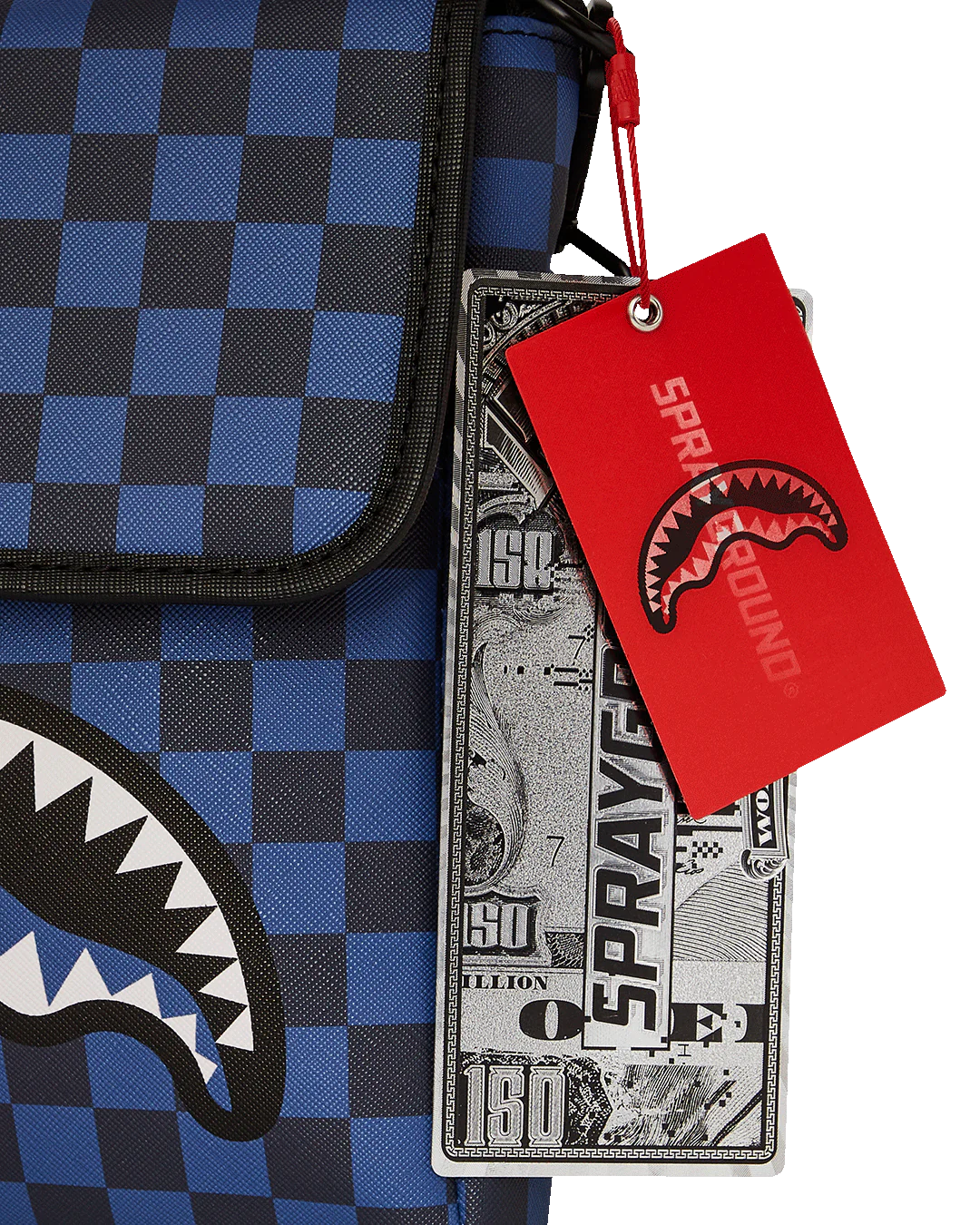 Sprayground -Midnight Magic Sharks In Paris Messenger Sling Bag