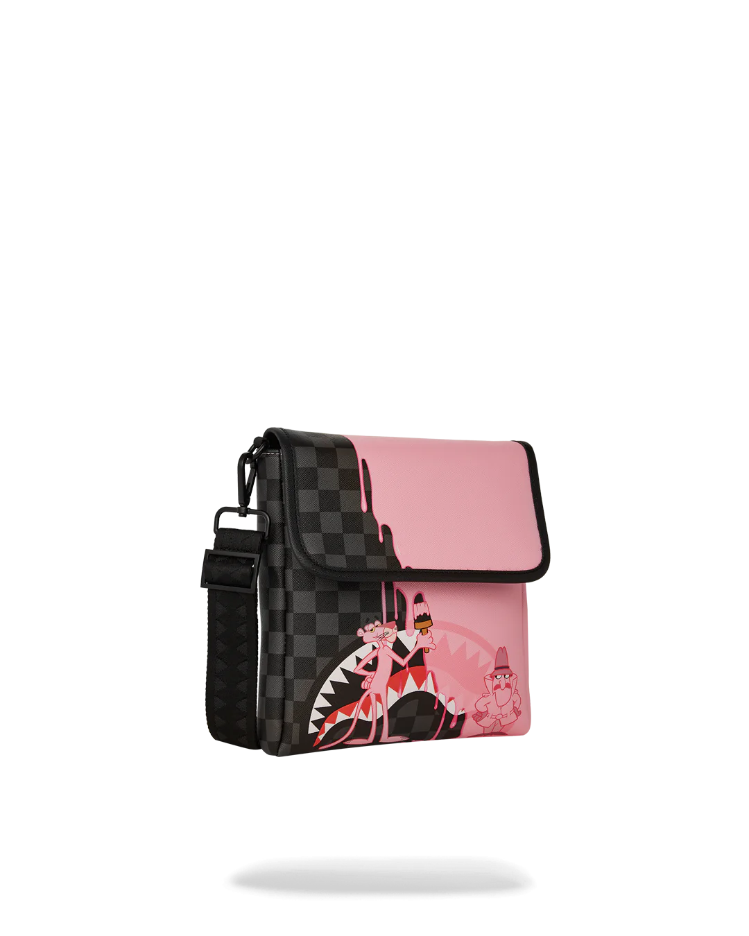 Sprayground -Pink Panther Pink Painter Messenger Sling Bag