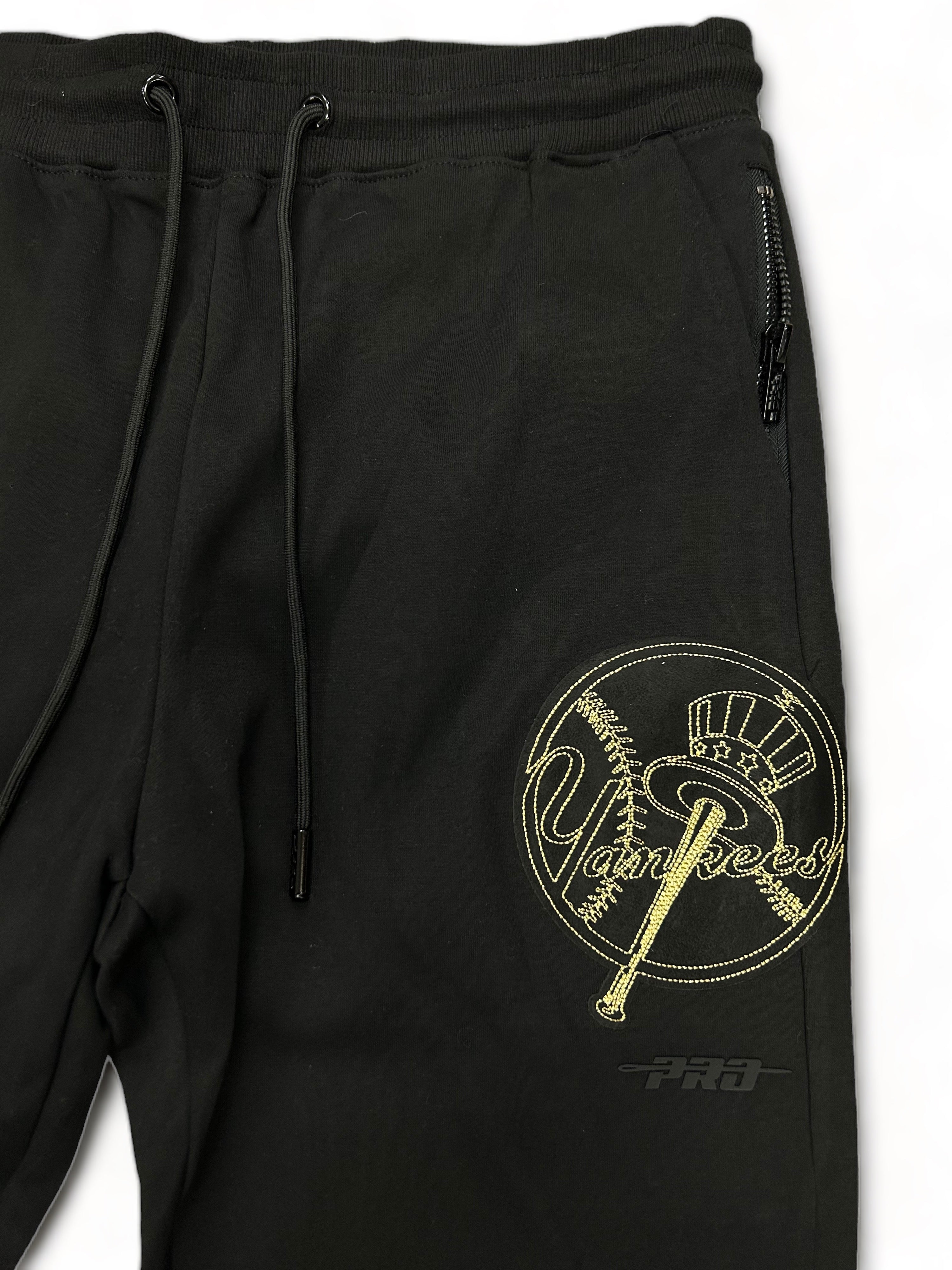 Pro Standard New York Yankees Sweatpants (Black/Gold)
