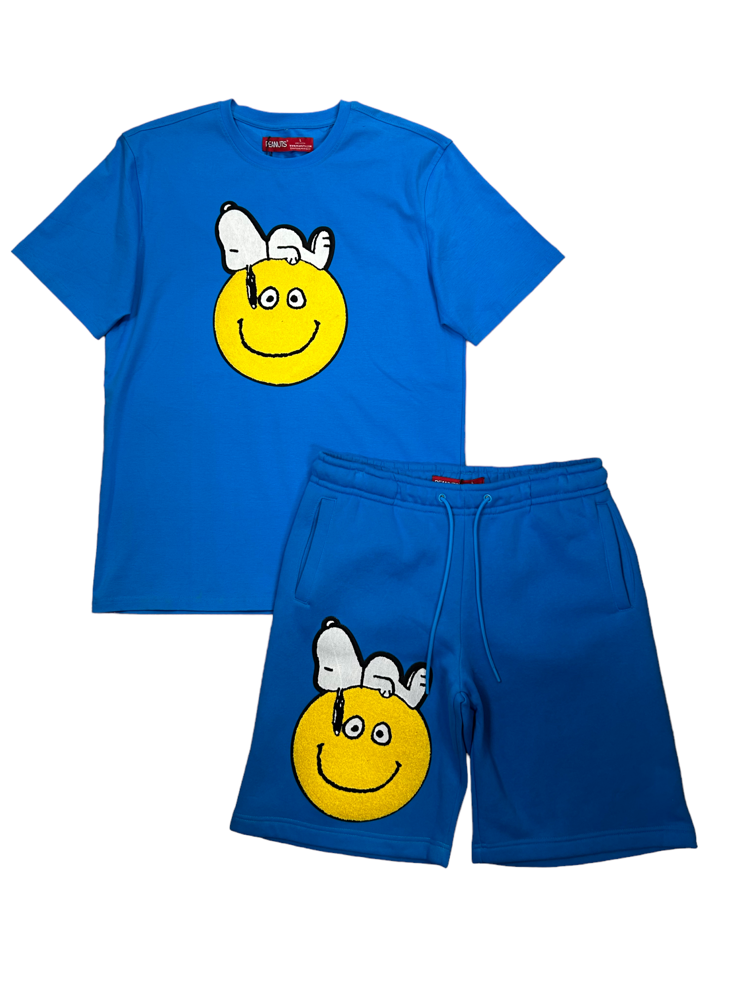 Freeze Max Snoopy Smiley Face Short Set