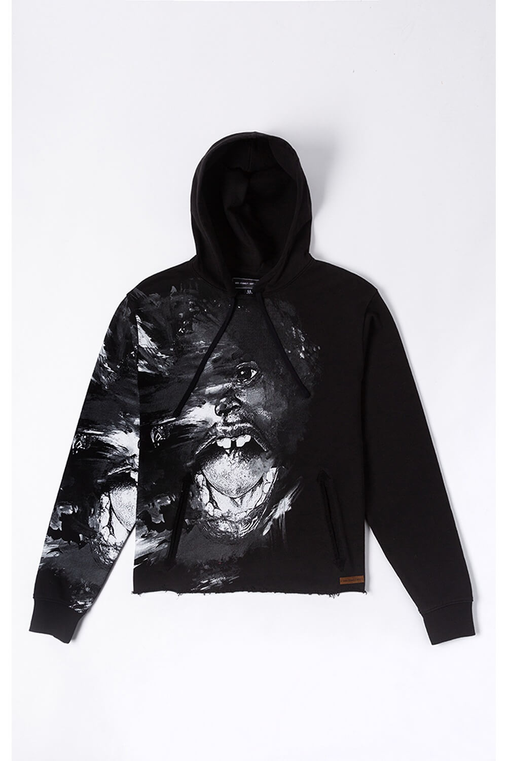 GFA - Windy City - Hoodie - Cropped Fit- Black