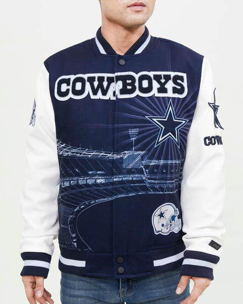 Pro Standard Dallas Cowboys Remix Varsity Jacket