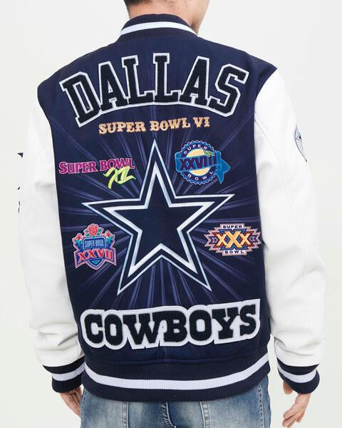 Pro Standard Dallas Cowboys Remix Varsity Jacket