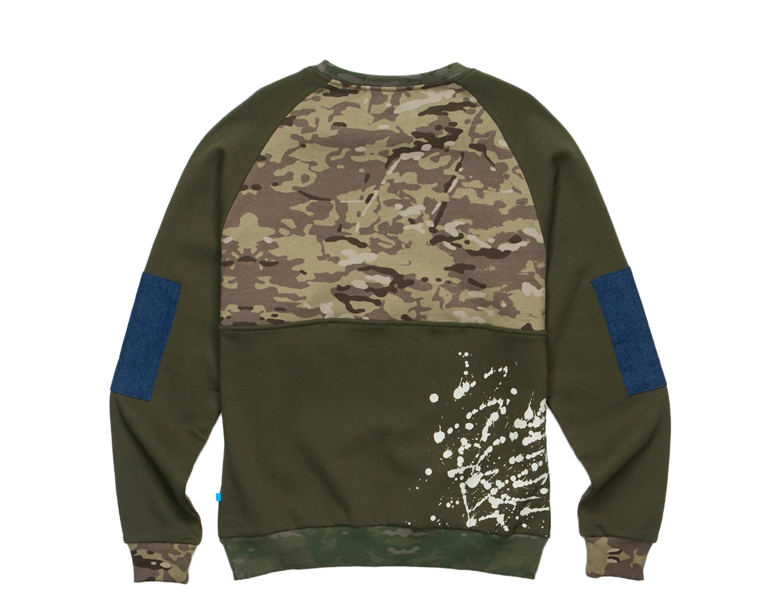 Cookies Backcountry Fleece Colorblocked Crewneck Sweater